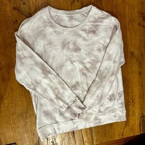 Athleta crewneck tie-dye sweatshirt Large Tall
